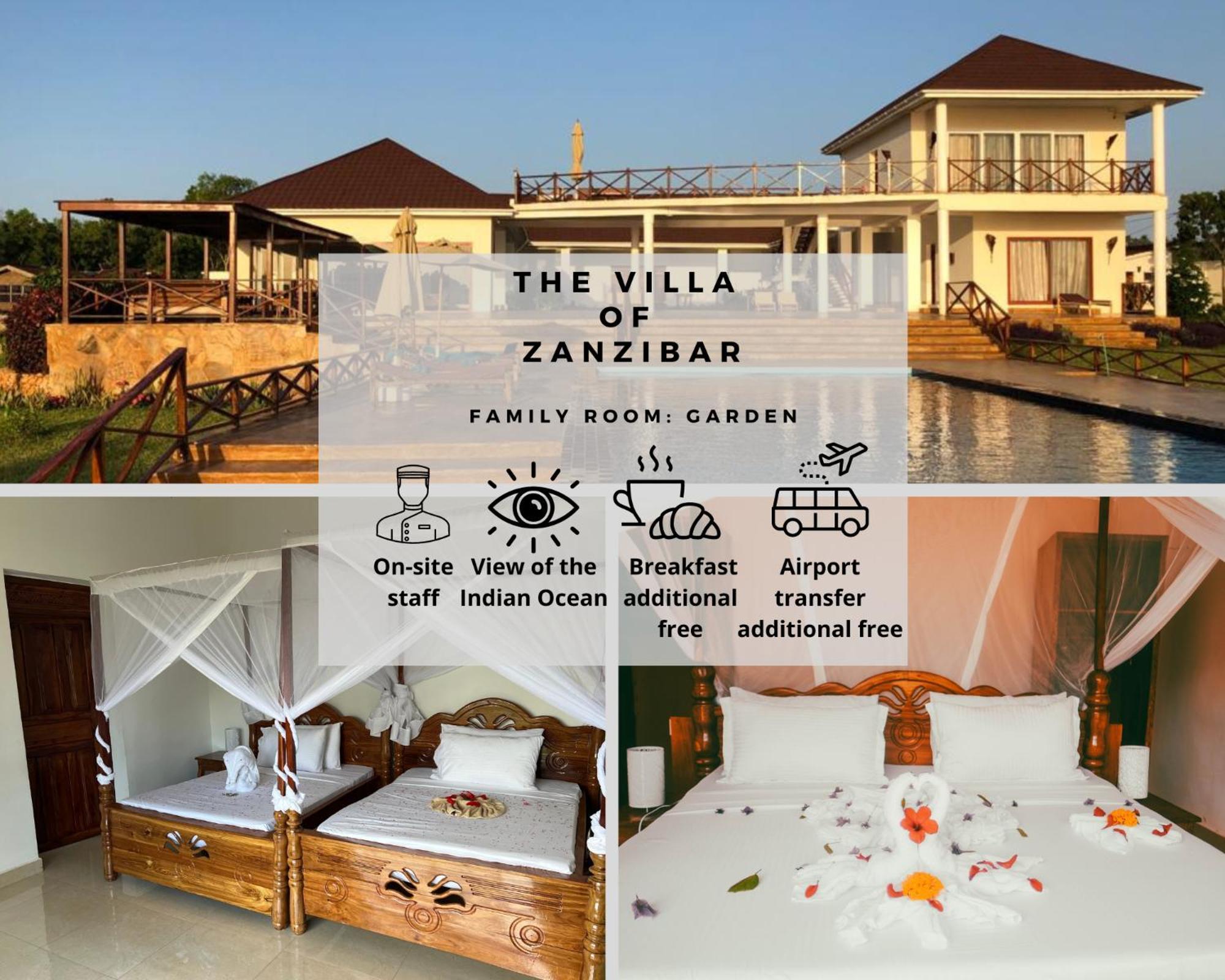 The Villa Of Zanzibar - Room Kidoti Exterior photo
